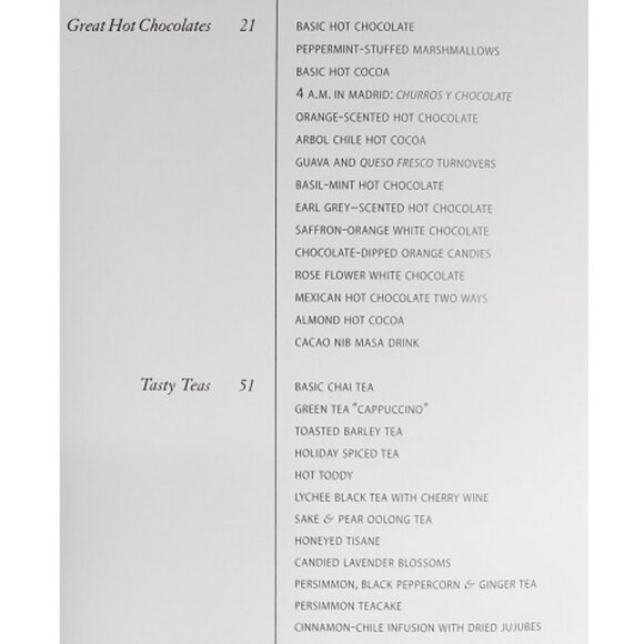 Hot Drinks for Cold Nights (small HB+Cover) Recipe Book Includes Snack Recipes - Picture 2 of 5